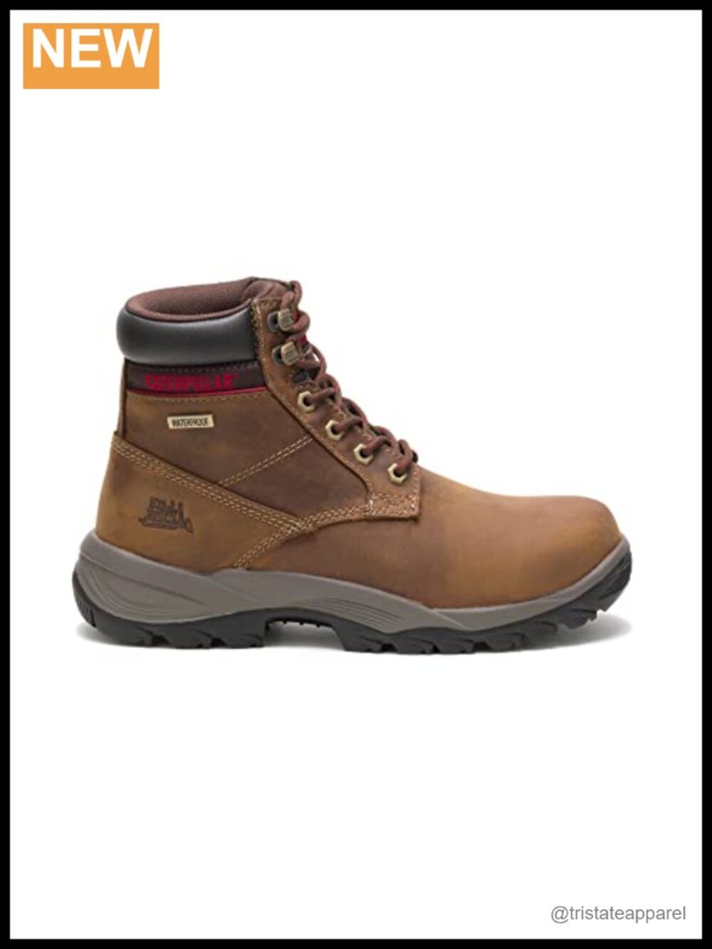 CAT Dryverse 6in Waterproof Leather Work Boots Women's EH Slip Resistant